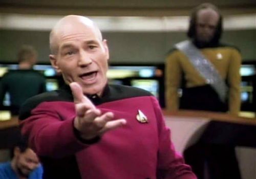 High Quality Picard Wtf Blank Meme Template
