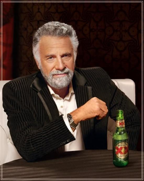 High Quality The Most Interesting Man In The World Blank Meme Template