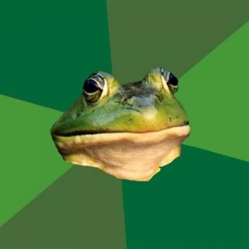 High Quality Foul Bachelor Frog Blank Meme Template
