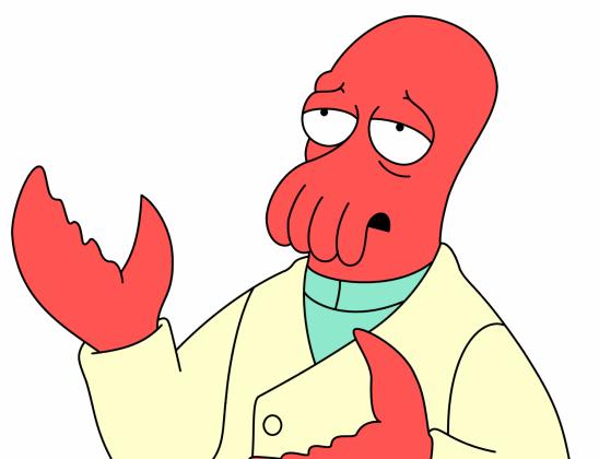 High Quality Futurama Zoidberg Blank Meme Template