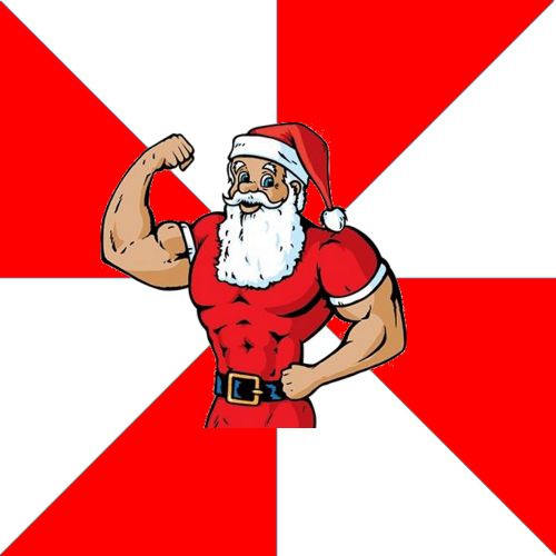 High Quality Jersey Santa Blank Meme Template