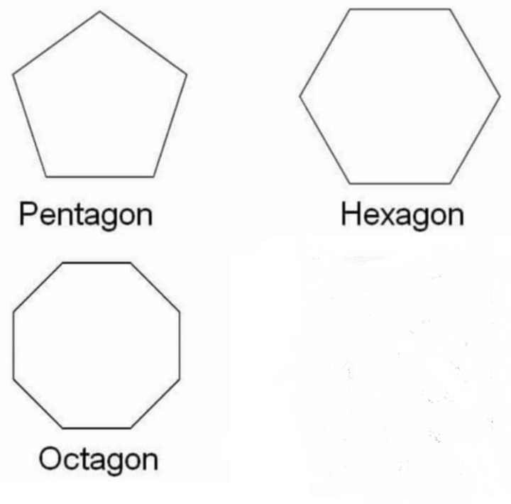 Pentagon Hexagon Octagon Blank Meme Template