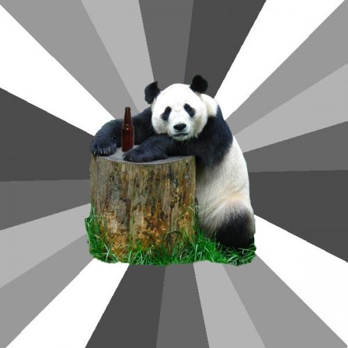 Pickup Line Panda Blank Meme Template