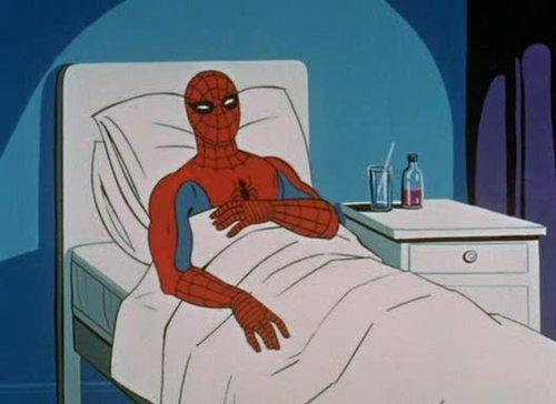 High Quality Spiderman Hospital Blank Meme Template