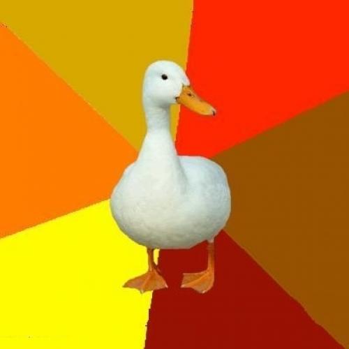 Tech Impaired Duck Blank Meme Template