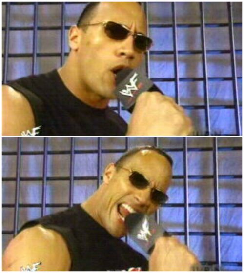 High Quality The Rock It Doesn't Matter Blank Meme Template