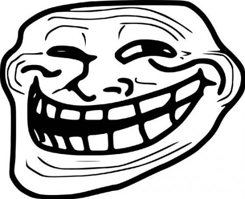 Troll Face - Desenho de a_carioca - Gartic