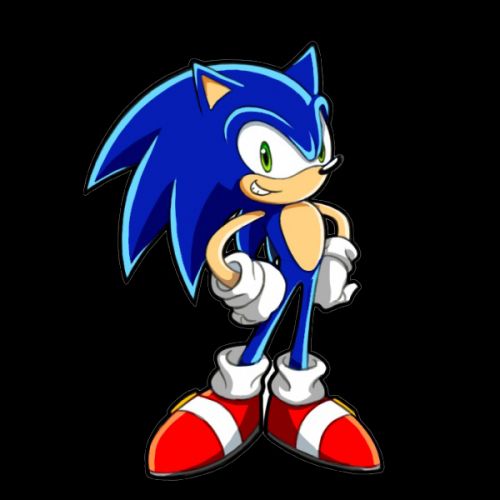 Dark Sonic Blank Template - Imgflip